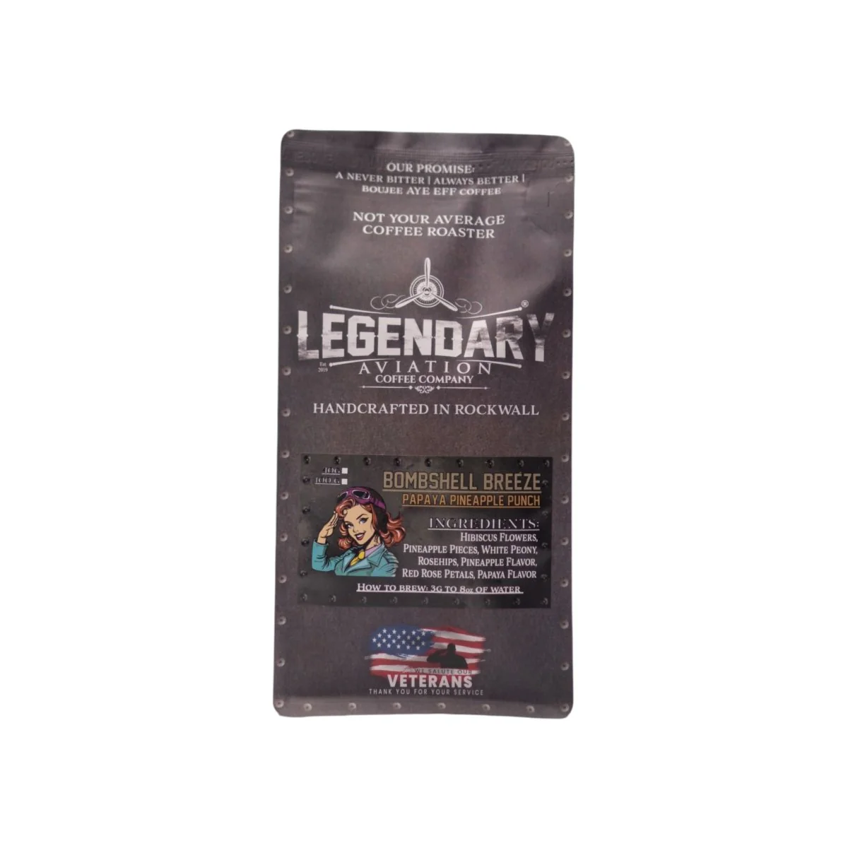 Bombshell Breeze | Papaya Pineapple Punch Loose Leaf Tea — Tropical and Refreshing