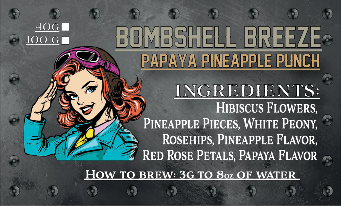 Bombshell Breeze | Papaya Pineapple Punch Loose Leaf Tea — Tropical and Refreshing - Image 5