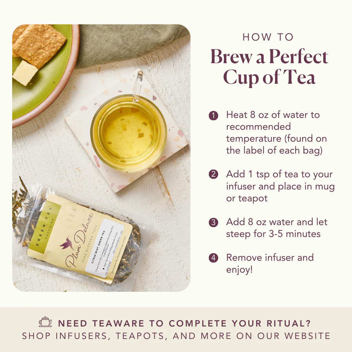 Buttery Shortbread Herbal Tea - Image 10
