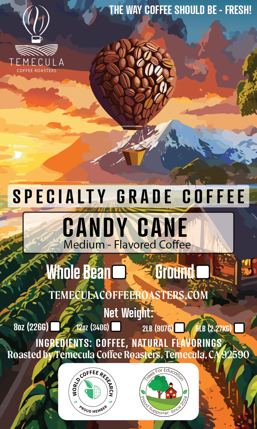 Candy Cane Flavored Coffee - Image 2
