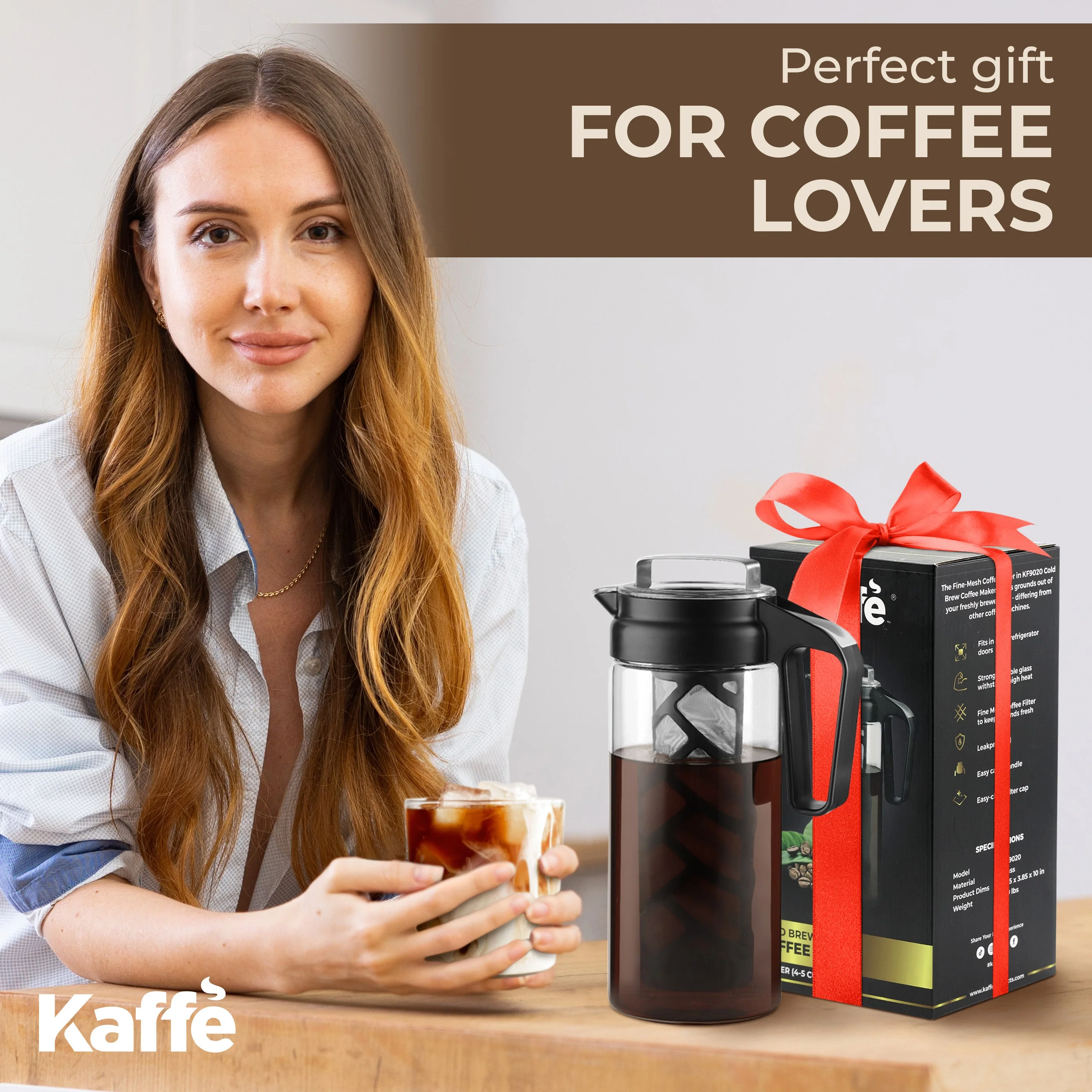Cold Brew Coffee Maker, KF9020 - Image 7