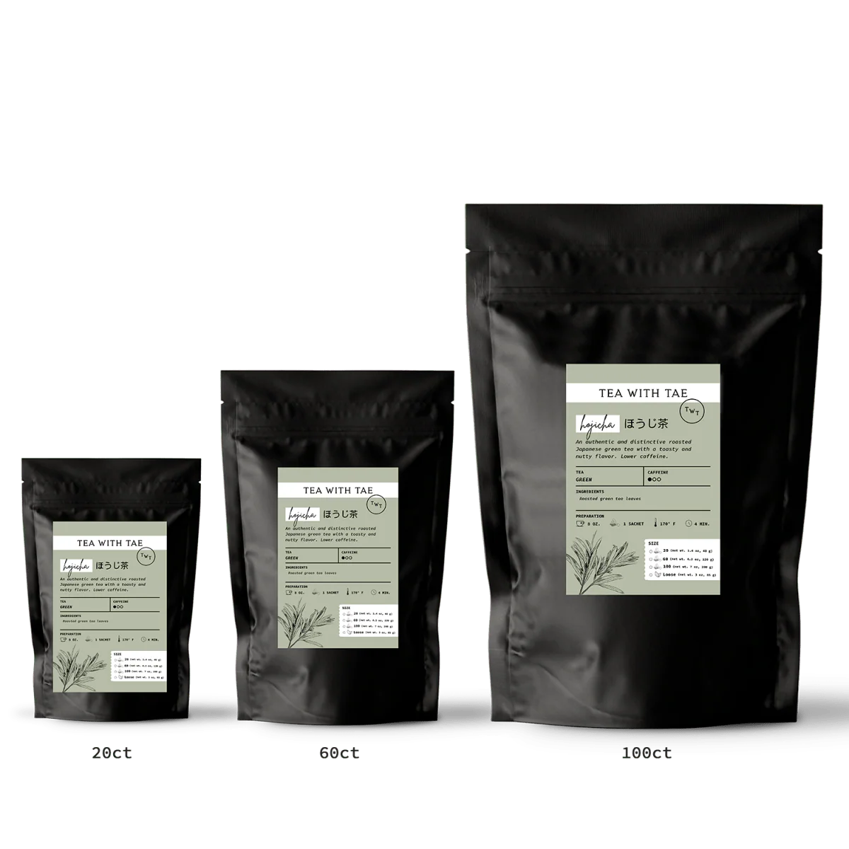 Hojicha Pouch