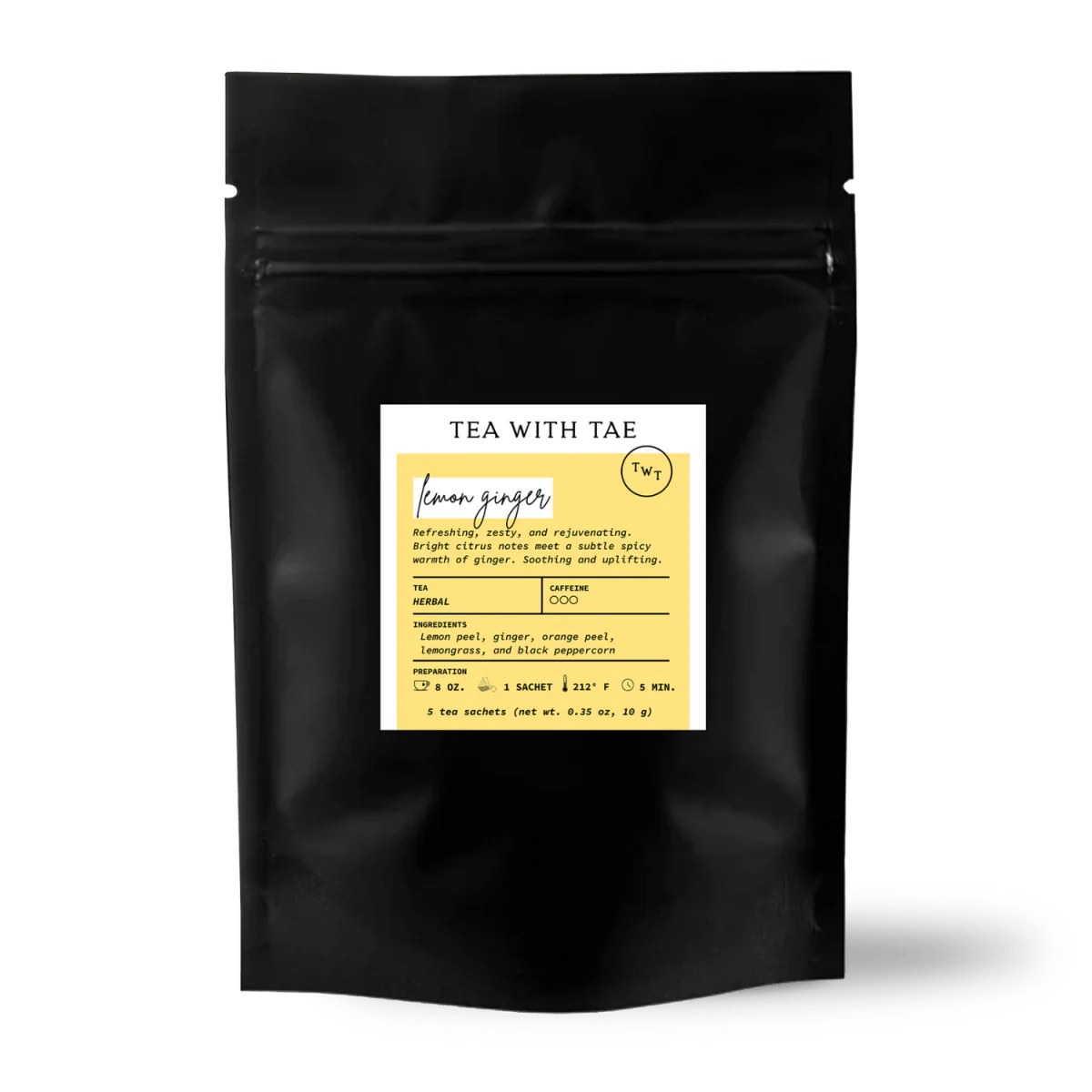 Lemon Ginger 5ct. Pouch