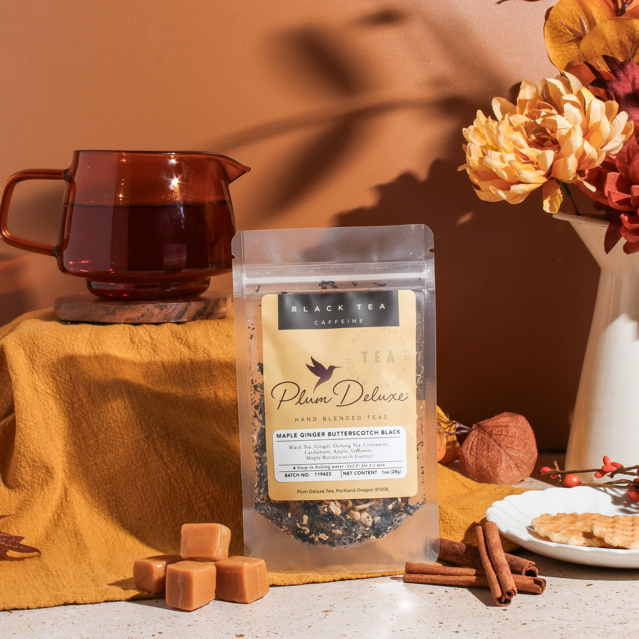 Maple Ginger Butterscotch Black Tea - Image 2