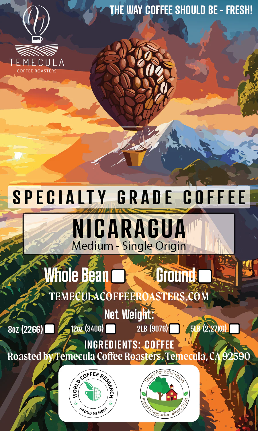 Nicaragua - Medium Roast - Image 2