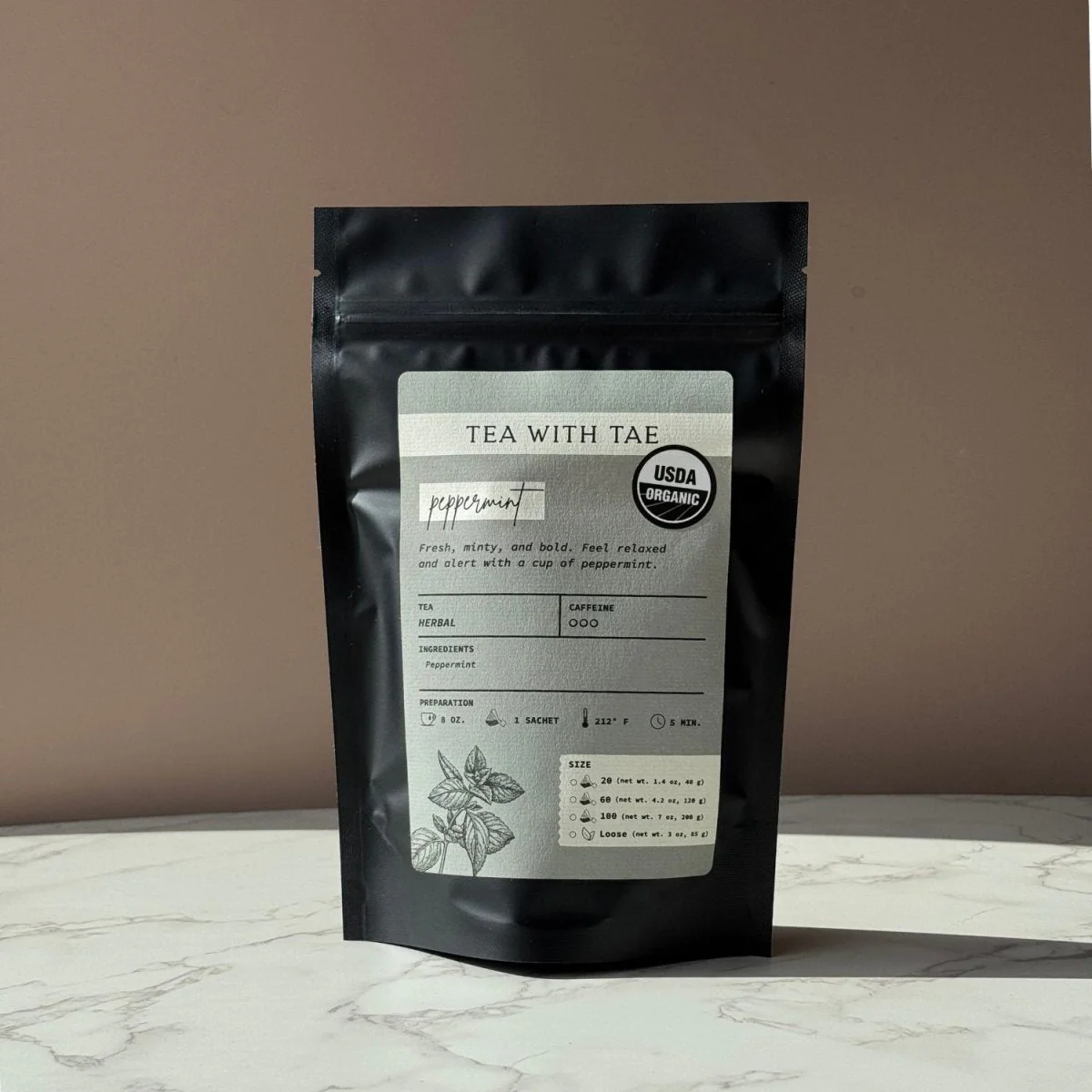 Organic Peppermint Pouch - Image 2