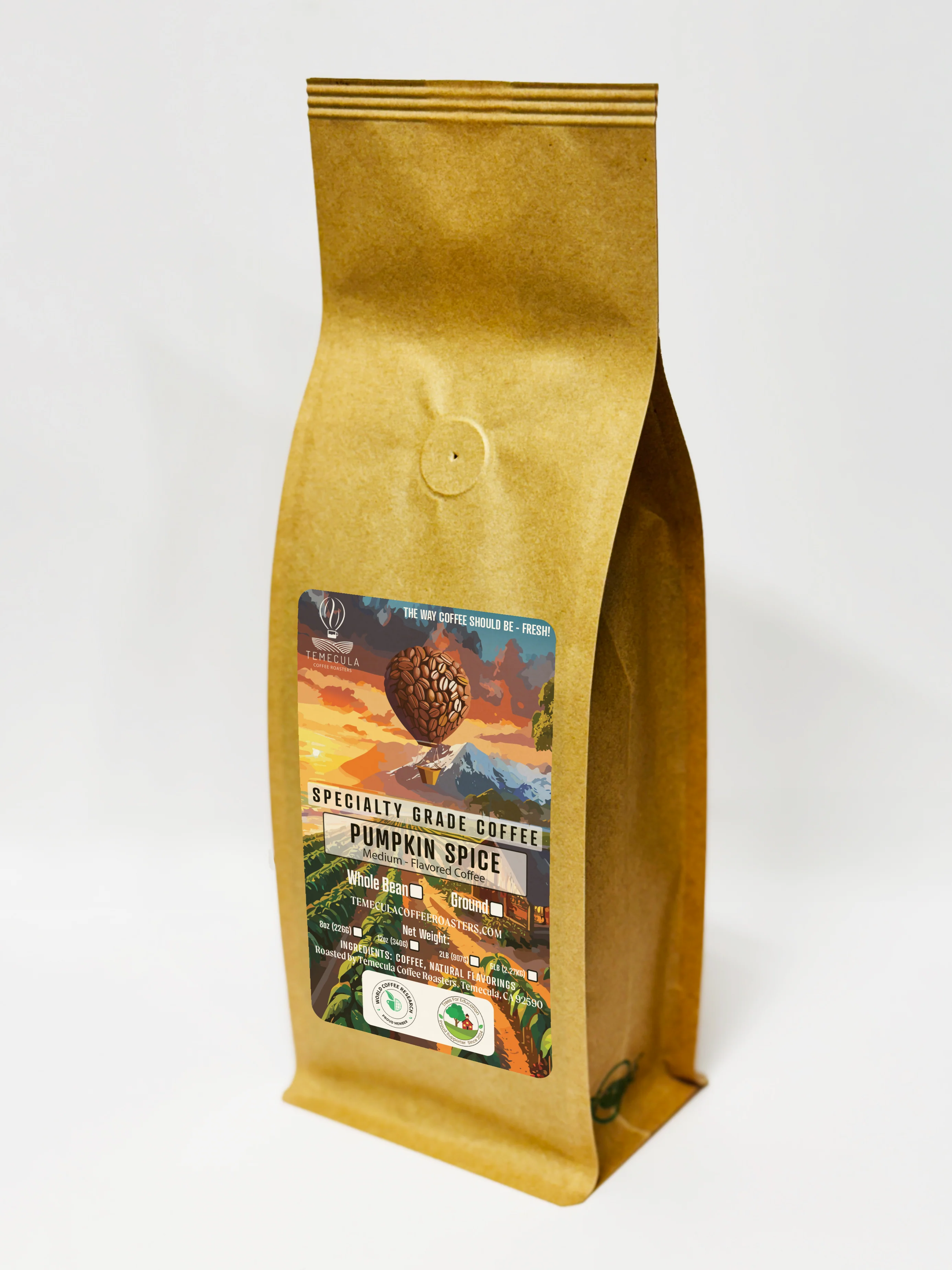 Pumpkin Spice Flavored Coffee