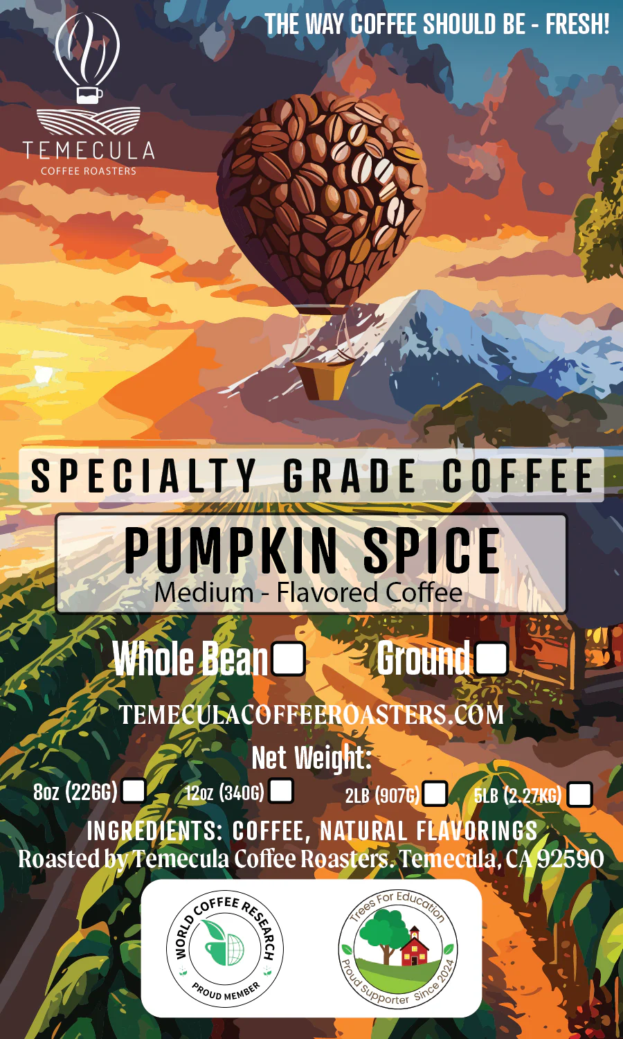 Pumpkin Spice Flavored Coffee - Image 2