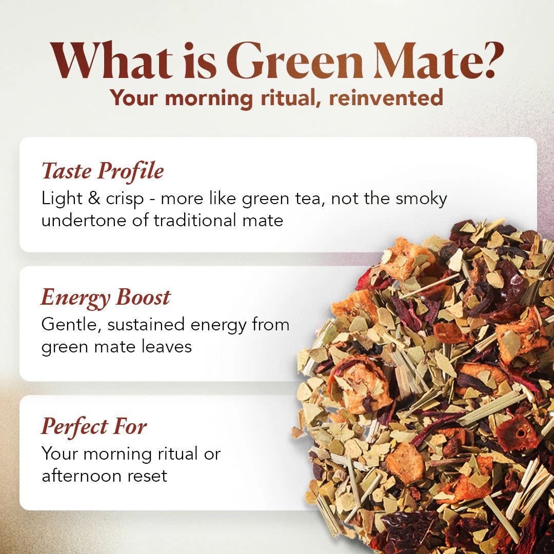 Raspberry Revitalizer Lemon Mate Tea - Image 3